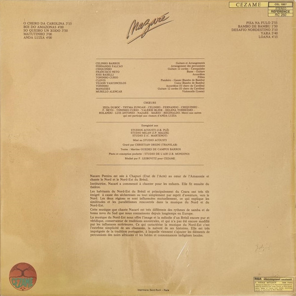 Nazaré Pereira - Nazaré | Cezame (CEL 1057) - 2