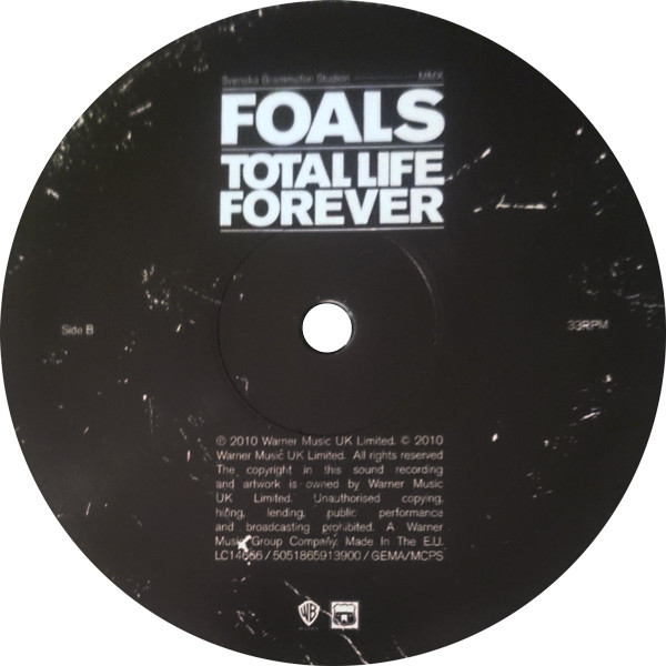 Foals - Total Life Forever | Warner Bros. Records (5051865913900) - 4