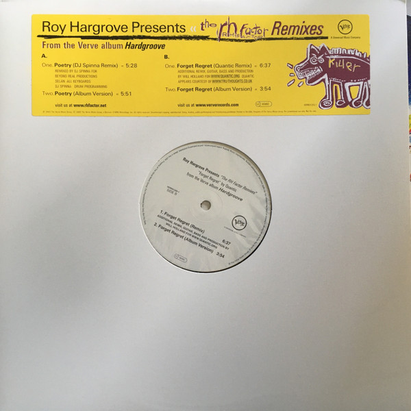 Roy Hargrove Presents The RH Factor - Remixes | Verve Records (VERR01292-1) Roy Hargrove Presents The RH Factor - Remixes | Verve Records (VERR01292-1)