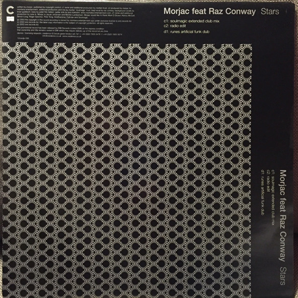 Morjac Feat Raz Conway - Stars | Credence (12credjx 036) - 3