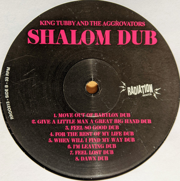 King Tubby And The Aggrovators - Shalom Dub | Radiation Roots (RROO313) - 4