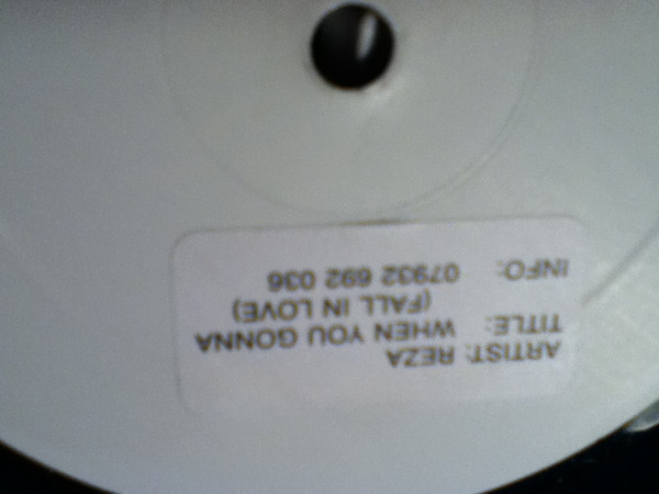 Reza - When You Gonna (Fall In Love) | Not On Label (HISTORY 001) - main Reza - When You Gonna (Fall In Love) | Not On Label (HISTORY 001) - main