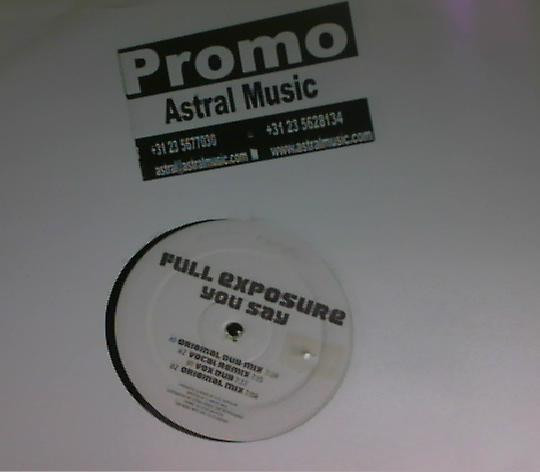 Full Exposure - You Say | Funkalicious (FUNK 01) - main