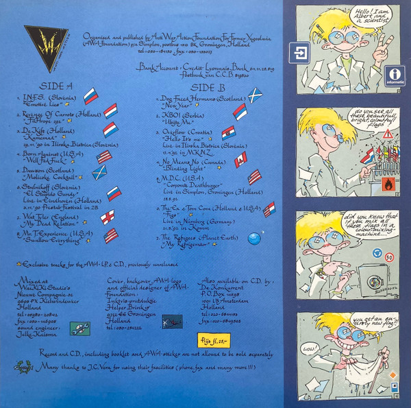 Various - The Dignity Of Human Being Is Vulnerable | AWA (AWA 1993) - 2