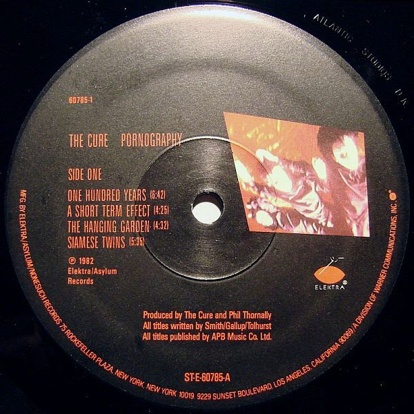 The Cure - Pornography | Elektra (9 60785-1) - 3 The Cure - Pornography | Elektra (9 60785-1) - 3