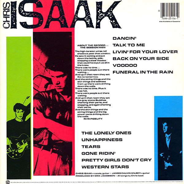 Chris Isaak - Silvertone | Warner Bros. Records (9 25156-1) - 2 Chris Isaak - Silvertone | Warner Bros. Records (9 25156-1) - 2
