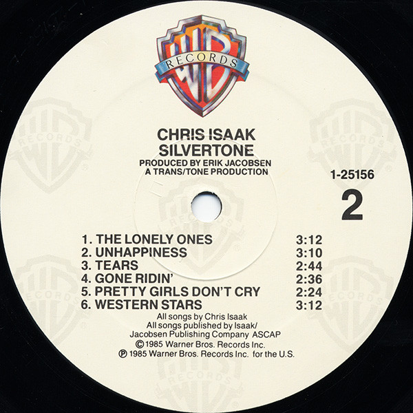 Chris Isaak - Silvertone | Warner Bros. Records (9 25156-1) - 4 Chris Isaak - Silvertone | Warner Bros. Records (9 25156-1) - 4