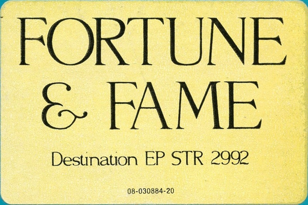 Fortune & Fame - Destination E.P. | Stealth Records (STR 2992) - 5