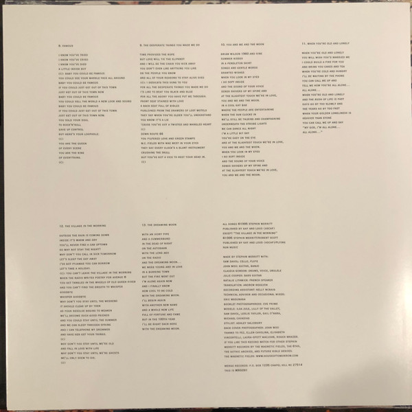The Magnetic Fields - Get Lost - LP | Merge Records (MRG091LP) - 4