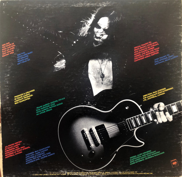 Frank Marino - The Power Of Rock And Roll | Columbia (FC 37099) - 2