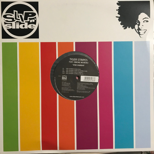 Tiger Stripes Feat. Simone Moreno - Vem Sambar | Slip 'n' Slide (SLIP 213)