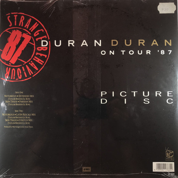Duran Duran - Strange Behaviour | EMI (14 2017660) - 2