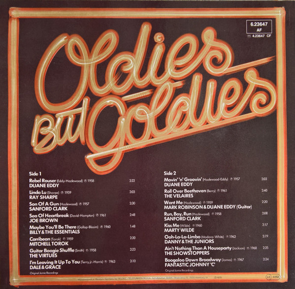 Various - Oldies But Goldies | London Records (6.23 647)