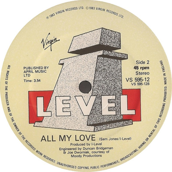 I-Level - Teacher (Extended Dance Mix) | Virgin (VS 595-12) - 4