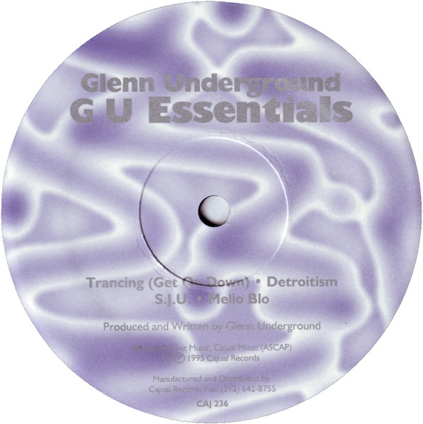 Glenn Underground - GU Essentials | Cajual Records (CAJ 236)