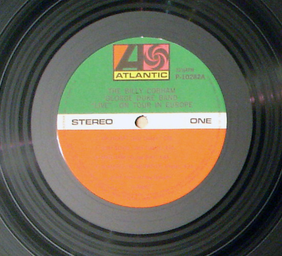 The Billy Cobham / George Duke Band - "Live" On Tour In Europe | Atlantic (P-10282A) - 3