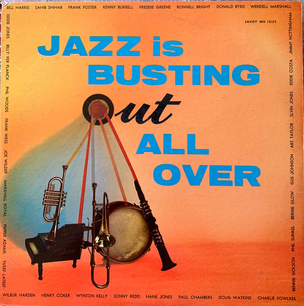 Various - Jazz Is Busting Out All Over | Savoy Records (MG 12123) Various - Jazz Is Busting Out All Over | Savoy Records (MG 12123)