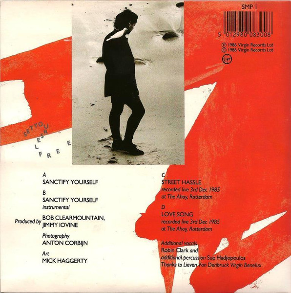 Simple Minds - Sanctify Yourself | Virgin (SMP 1) - 4