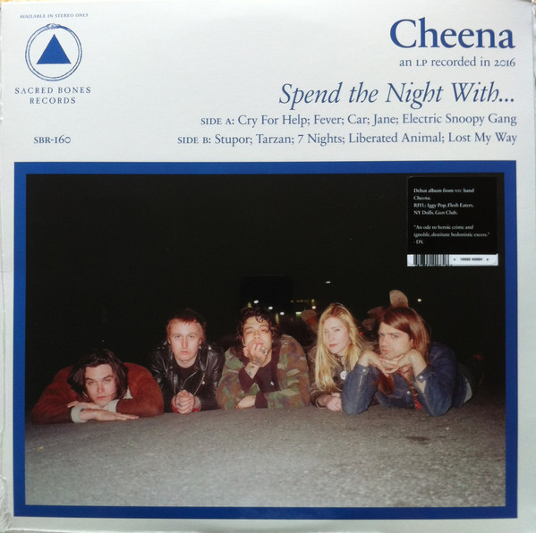 Cheena - Spend The Night With... | Sacred Bones Records (SBR-160)