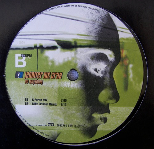 Jennifer McCray - Do Anything | Control (0042760 CON) - 3