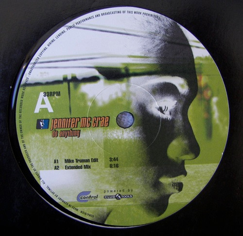 Jennifer McCray - Do Anything | Control (0042760 CON) - 2