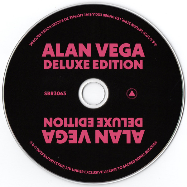 Alan Vega - Alan Vega | Sacred Bones Records (SBR3063CD) - 3