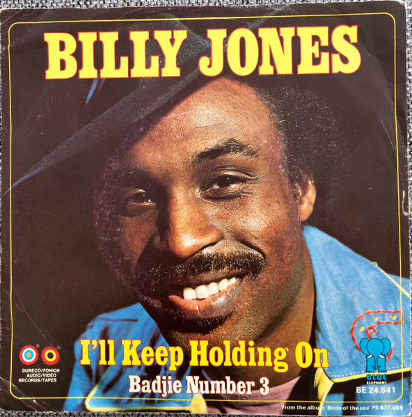Billy Jones - I'll Keep Holding On / Badjie Number 3 | Blue Elephant (BE 24.541) - main