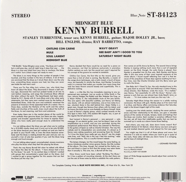 Kenny Burrell - Midnight Blue | Blue Note (3579908) - 3