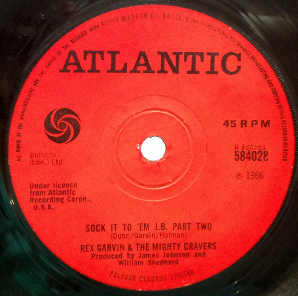 Rex Garvin & The Mighty Cravers - Sock It To 'Em J.B. | Atlantic (584028) - 2 Rex Garvin & The Mighty Cravers - Sock It To 'Em J.B. | Atlantic (584028) - 2