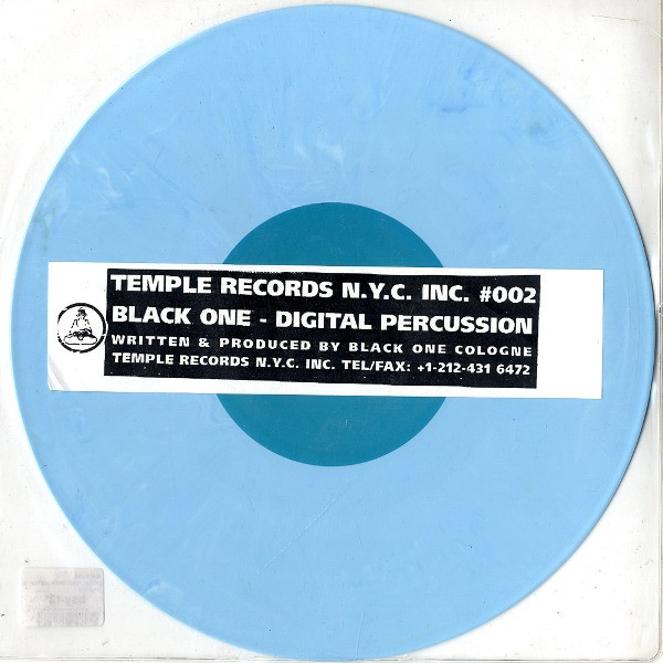 Black One - Digital Percussion | Temple Records N.Y.C. Inc. (#002)