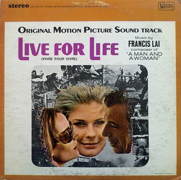 Francis Lai - Live For Life (Vivre Pour Vivre) | United Artists Records (UAS 5165)