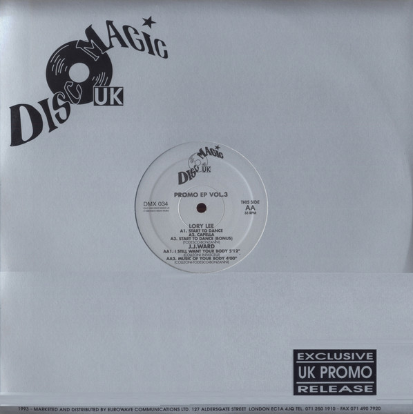 Lory Lee / J.J. Ward - Promo EP Vol.3 | Disco Magic UK (DMX 034) - main Lory Lee / J.J. Ward - Promo EP Vol.3 | Disco Magic UK (DMX 034) - main
