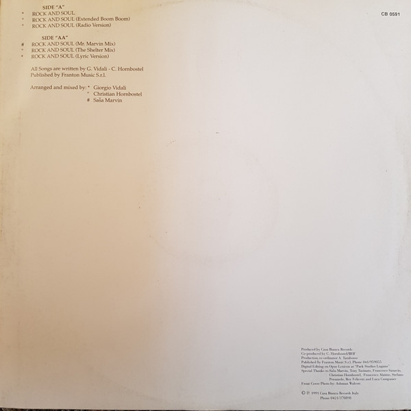 Janice Robinson - Rock And Soul | Casa Bianca Records (CB 0591) - 2