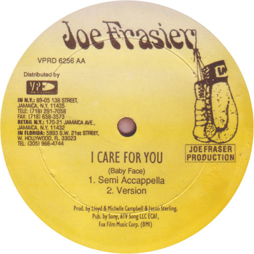 Fiona - I Care For You | Joe Frasier (VPRD 6256) - 2