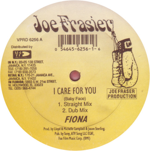 Fiona - I Care For You | Joe Frasier (VPRD 6256) - main