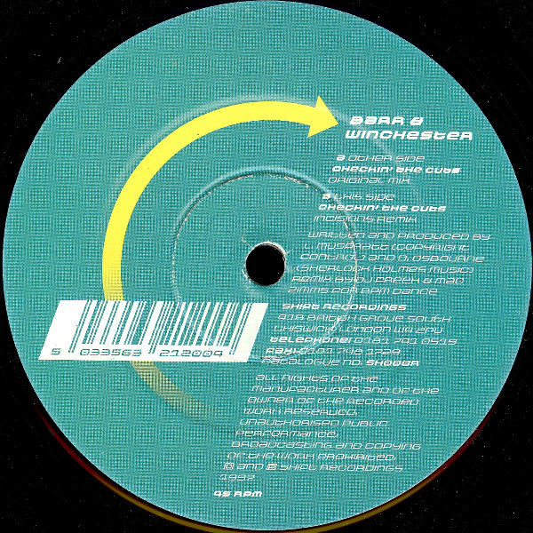 Barr & Winchester - Checkin' The Cuts | Shift Recordings (SH 000R)