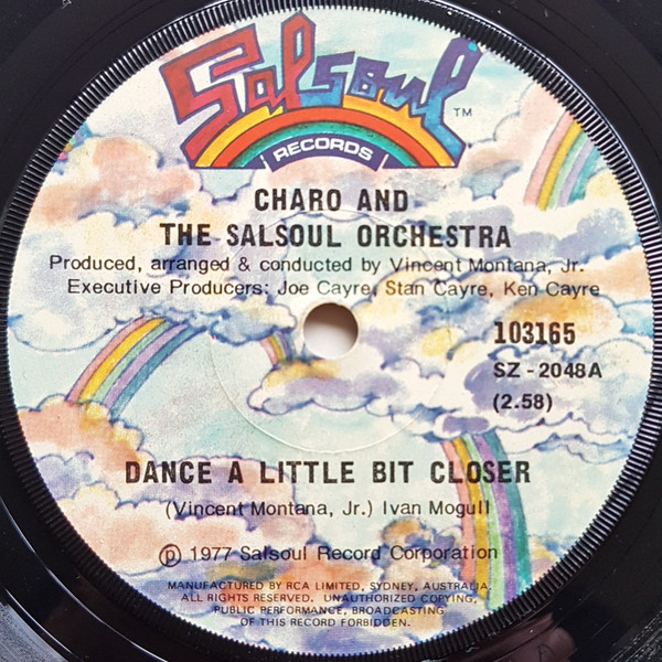 Charo And The Salsoul Orchestra - Dance A Little Bit Closer | Salsoul Records (103165) - main Charo And The Salsoul Orchestra - Dance A Little Bit Closer | Salsoul Records (103165) - main