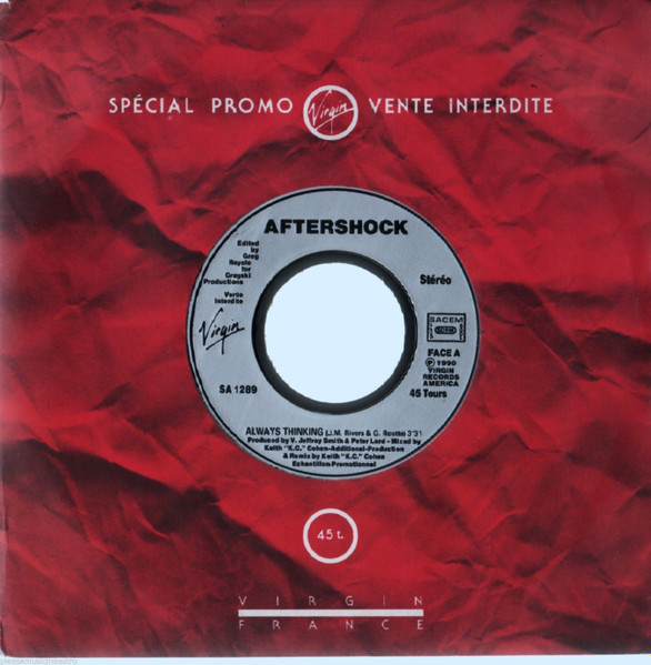 Aftershock - Always Thinking | Virgin (SA 1289) Aftershock - Always Thinking | Virgin (SA 1289)