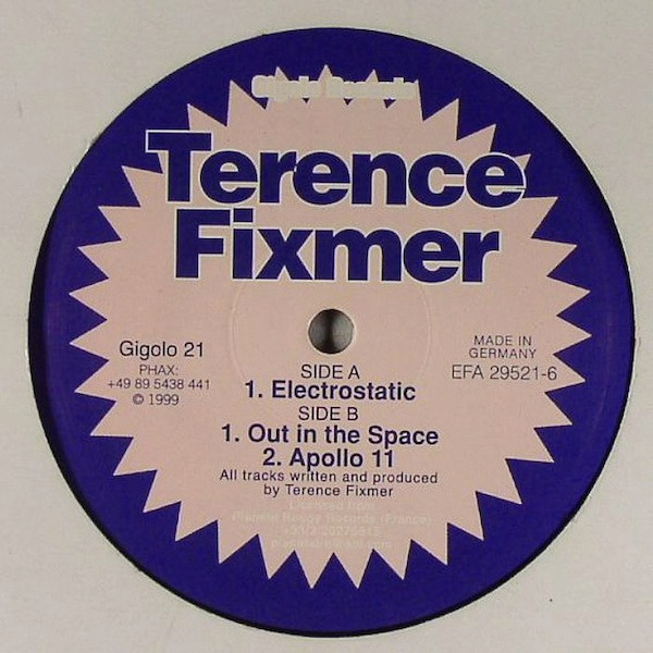 Terence Fixmer - Electrostatic | International Deejay Gigolo Records (Gigolo 21)