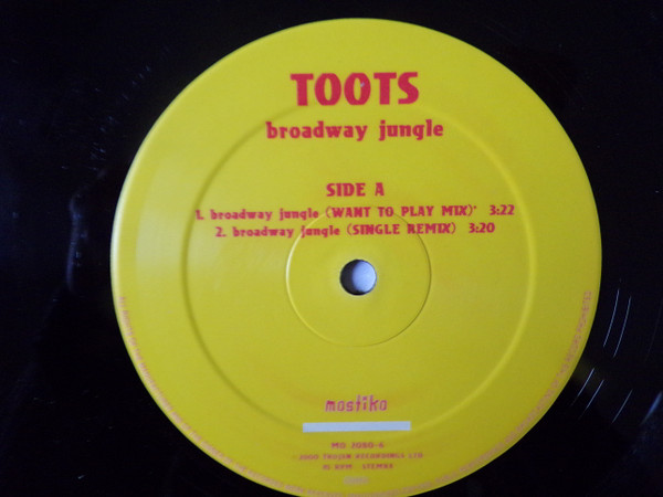Toots Hibbert - Broadway Jungle | Mostiko (MO 2080-6) - 3
