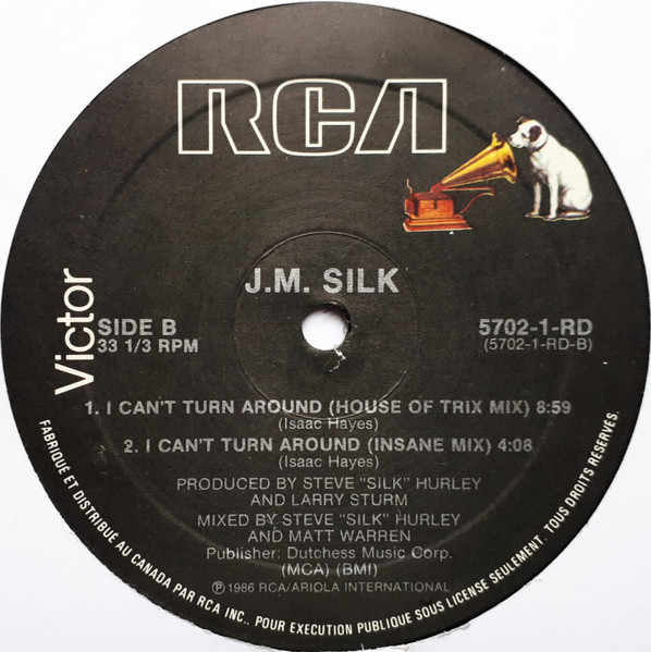 J.M. Silk - I Can't Turn Around | RCA (5702-1-R) - 4