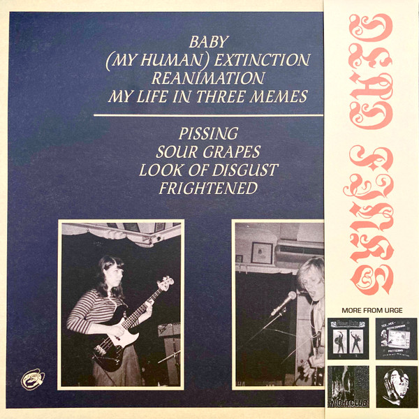 Dead Finks - The Death And Resurrection Of Johnathan Cowboy | Urge Records (URGE-LP04) - 2