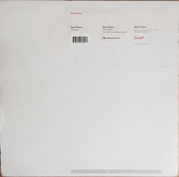 Dave Clarke - Red Three | Deconstruction (74321 306991) - 2