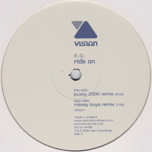 EQ - Ride On | Vision (VSNDJ2) - 2 EQ - Ride On | Vision (VSNDJ2) - 2