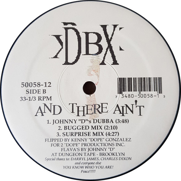 DBX - And There Ain't | Freeze Records (50058-12) - 2