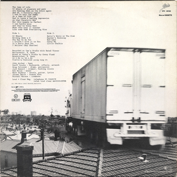 Hunters And Collectors - The Jaws Of Life | Epic (EPC 26130)