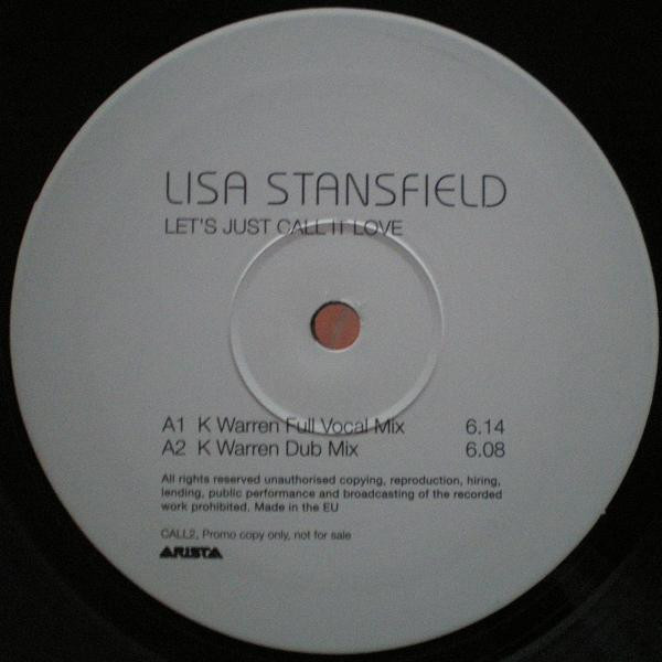 Lisa Stansfield - Let's Just Call It Love | Arista (CALL2)