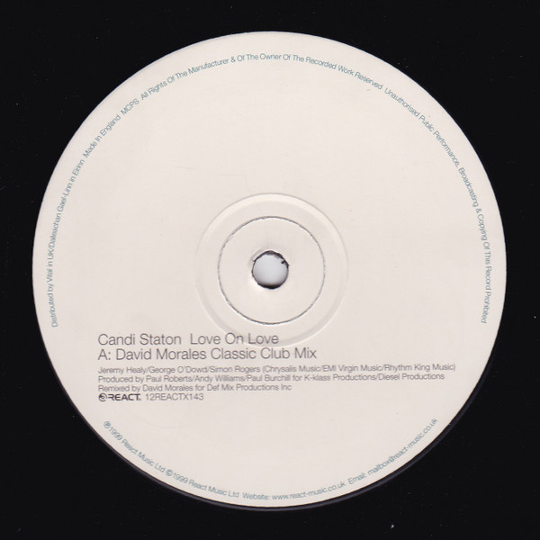 Candi Staton - Love On Love | React (12REACTX143)