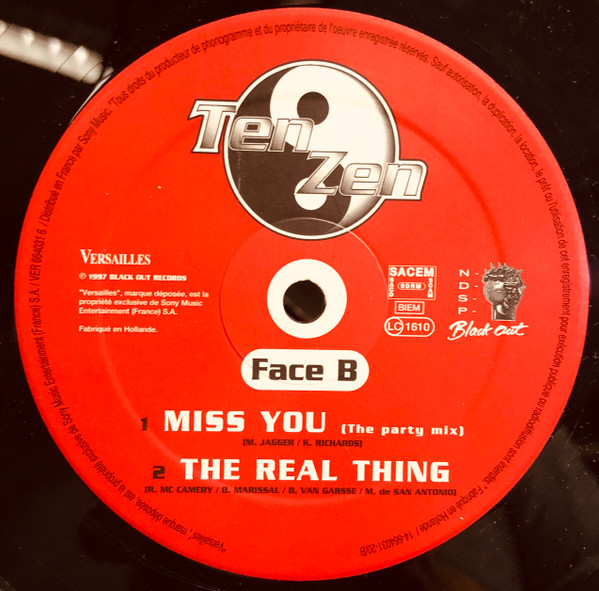 Ten Zen - Miss You | Versailles (664031 6) - 2 Ten Zen - Miss You | Versailles (664031 6) - 2