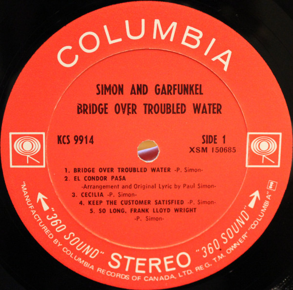 Simon & Garfunkel - Bridge Over Troubled Water | Columbia (KCS 9914) - 4